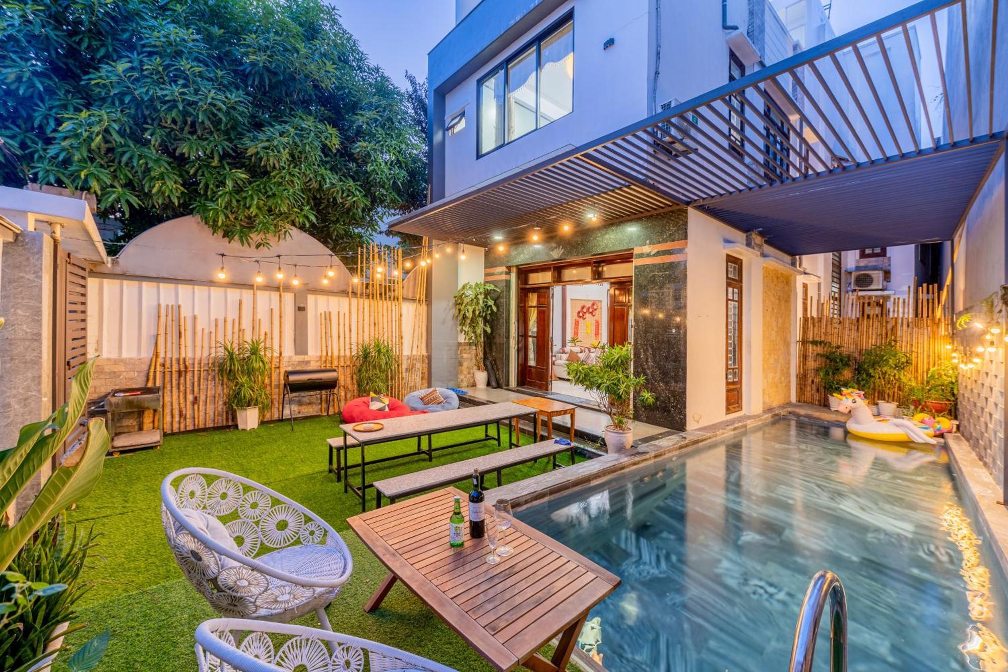 Hm Villa - Free Pick-Up My Khe Beach Da Nang Exterior photo